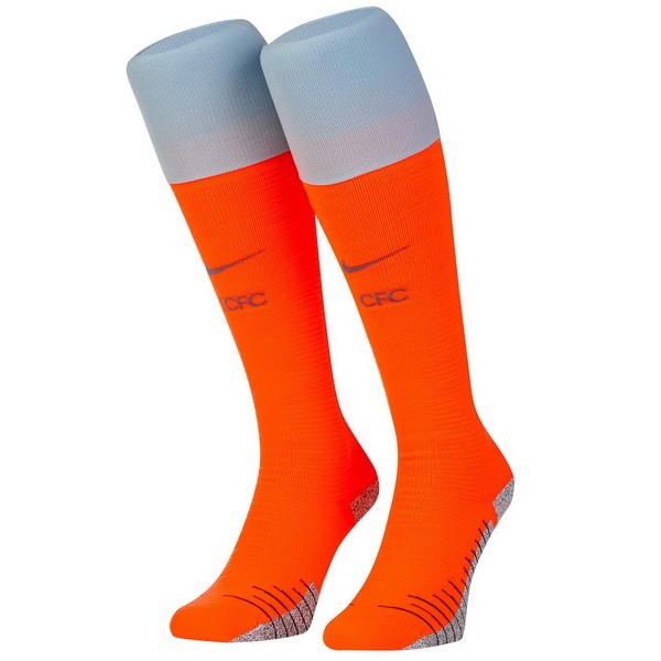 Calcetines Chelsea Tercera equipación 2018-2019 Naranja